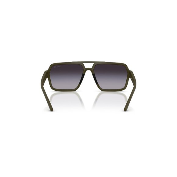 New PRADA LINEA ROSSA Green Aviator PSA06S 15X-09U Sunglasses Women - Picture 5 of 6